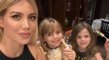 Imagen de El tierno momento de Wanda Nara junto a sus hijas en medio de la preocupación por su salud