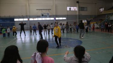 Las colonias de vacaciones de invierno 2023 se realizaron en poliderpotivos (gentileza municipalidad)