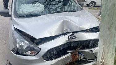 El conductor no resultó herido. Foto gentileza