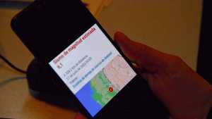 Cómo funciona la alerta del celular que avisó del último sismo en Neuquén