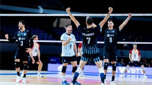 Argentina venció a Alemania y aseguró la clasificación en la Nations League de vóley