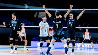 Argentina venció a Alemania y aseguró la clasificación en la Nations League de vóley