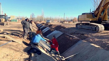 La obra tiene casi el 70% de ejecución. Foto: gentileza.