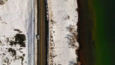 Caviahue la villa se viste de blanco con la nieve y enamora