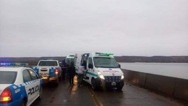 Fuerte choque en la Ruta 51 deja dos heridos, cerca de Vista Alegre