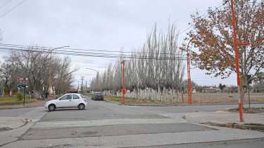 Alem y Kennedy en Cipolletti, allí estará ubicado el complejo habitacional Procrear. Foto: archivo (Florencia Salto)
