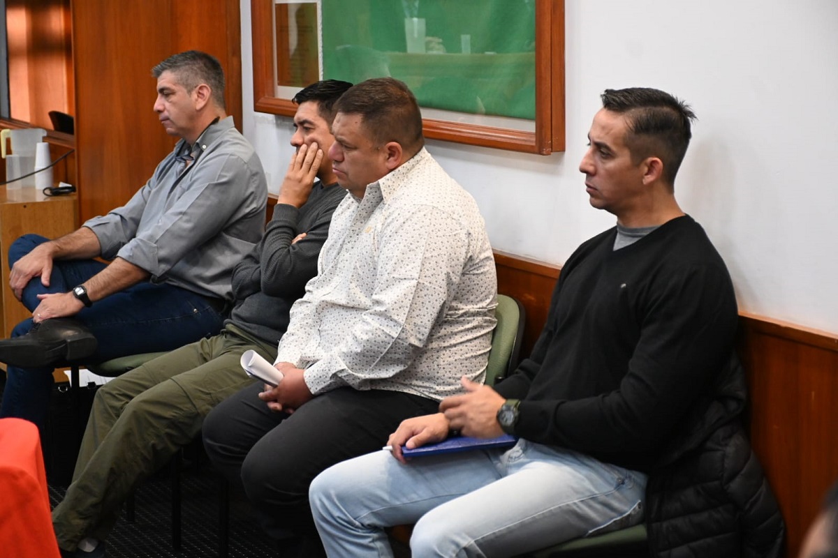 Los cuatro policías recibieron condenas superiores a los cuatro años de prisión. Foto: Marcelo Ochoa.