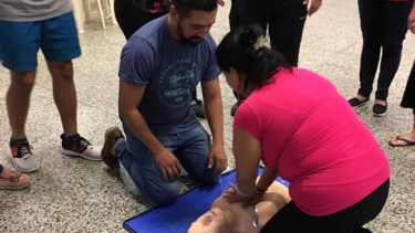 Bomberos de Roca dictaran un nuevo curso de RCP. Foto: archivo. 
