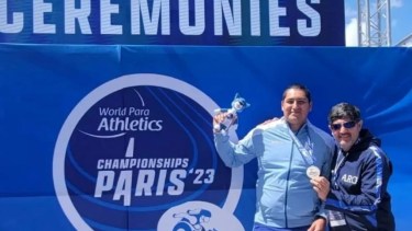 Hernán Urra fue medalla de plata en el Mundial de Francia 2023.