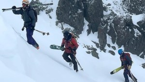Esquí fuera de pista o el desafío de deslizarse en la nieve virgen en la Patagonia