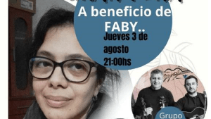 Peña a beneficio de una vecina de Cervantes: luego de ser operada no puede trabajar