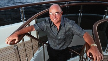 Joe Lewis, dueño de la estancia en Lago Escondido en el sur argentino y propietario del club de fútbol Tottenham Hotspur