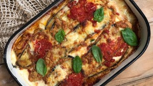 Lasaña de berenjenas para el arranque de semana