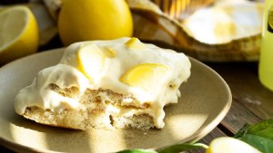 Cómo hacer un tiramisú de limón con limoncello