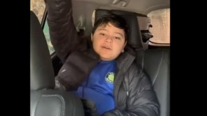 Dieguito Maradona saludó en mapuche a las comunidades de Neuquén