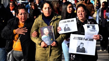 La familia encabezó a recorrida por distintos organismos. Foto: Marcelo Ochoa. 