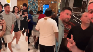 Incómodo momento de Messi en Miami: fue abordado por fanáticos en un shopping tras su debut