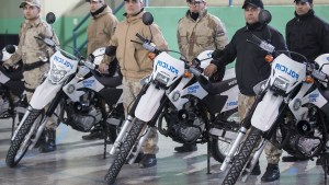 La Policía de Río Negro incorporó 20 motos nuevas