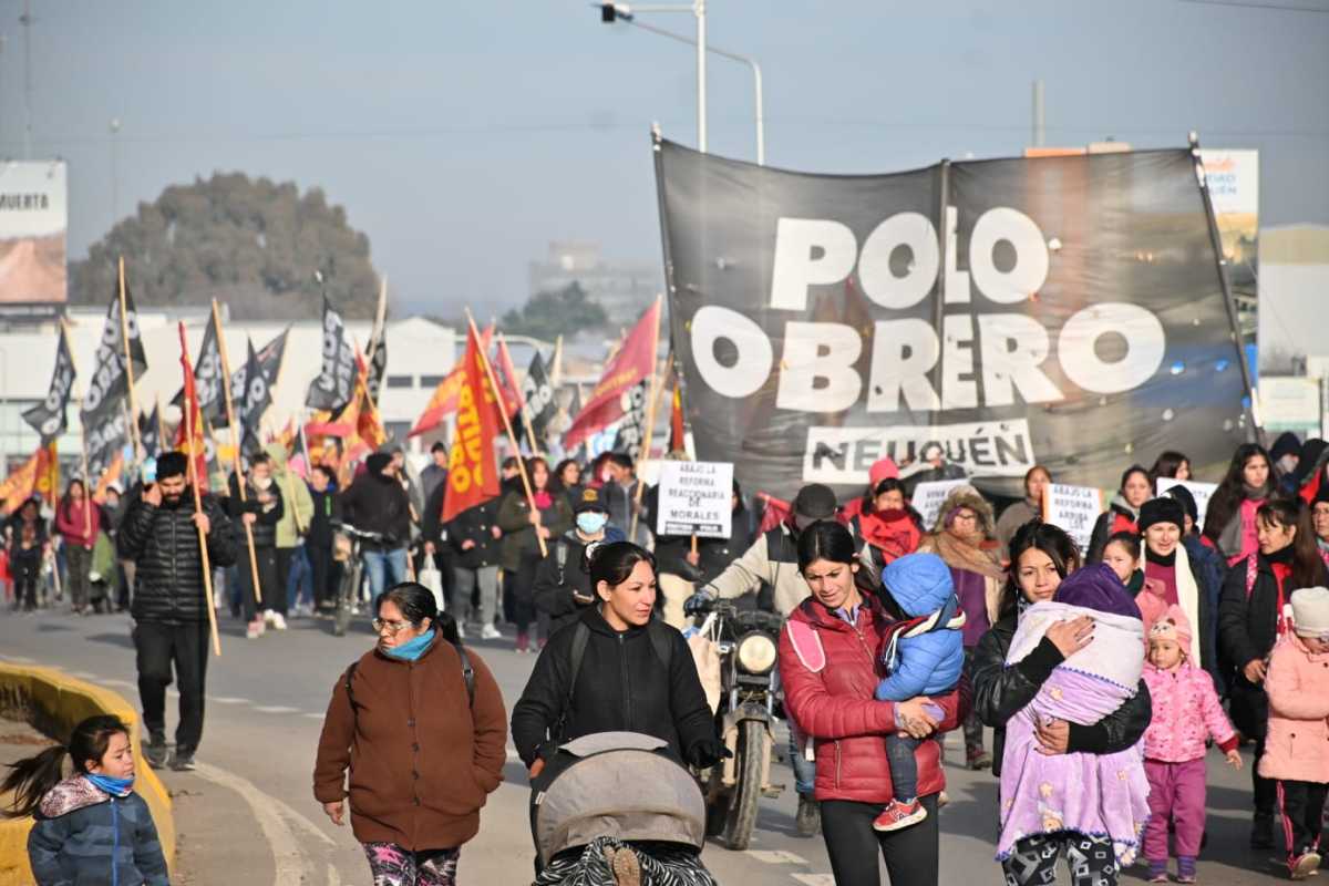 Organizaciones sociales habían anunciado cortes en Neuquén. Foto: Archivo (Florencia Salto).: Florencia Salto