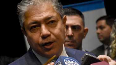 Rolando Figueroa, gobernador electo de Neuquén, tras el acto de proclamación de candidatos, Foto: Matías Subat