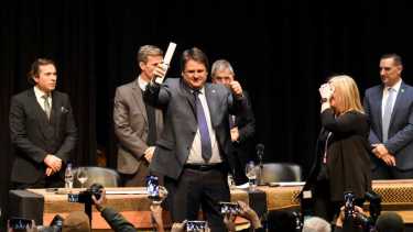 La decisión del intendente Mariano Gaido de mantener en el gabinete a los funcionarios que fueron electos para el Deliberante, abrió el tiempo de renuncias para los reemplazos en el Concejo (Matías Subat)