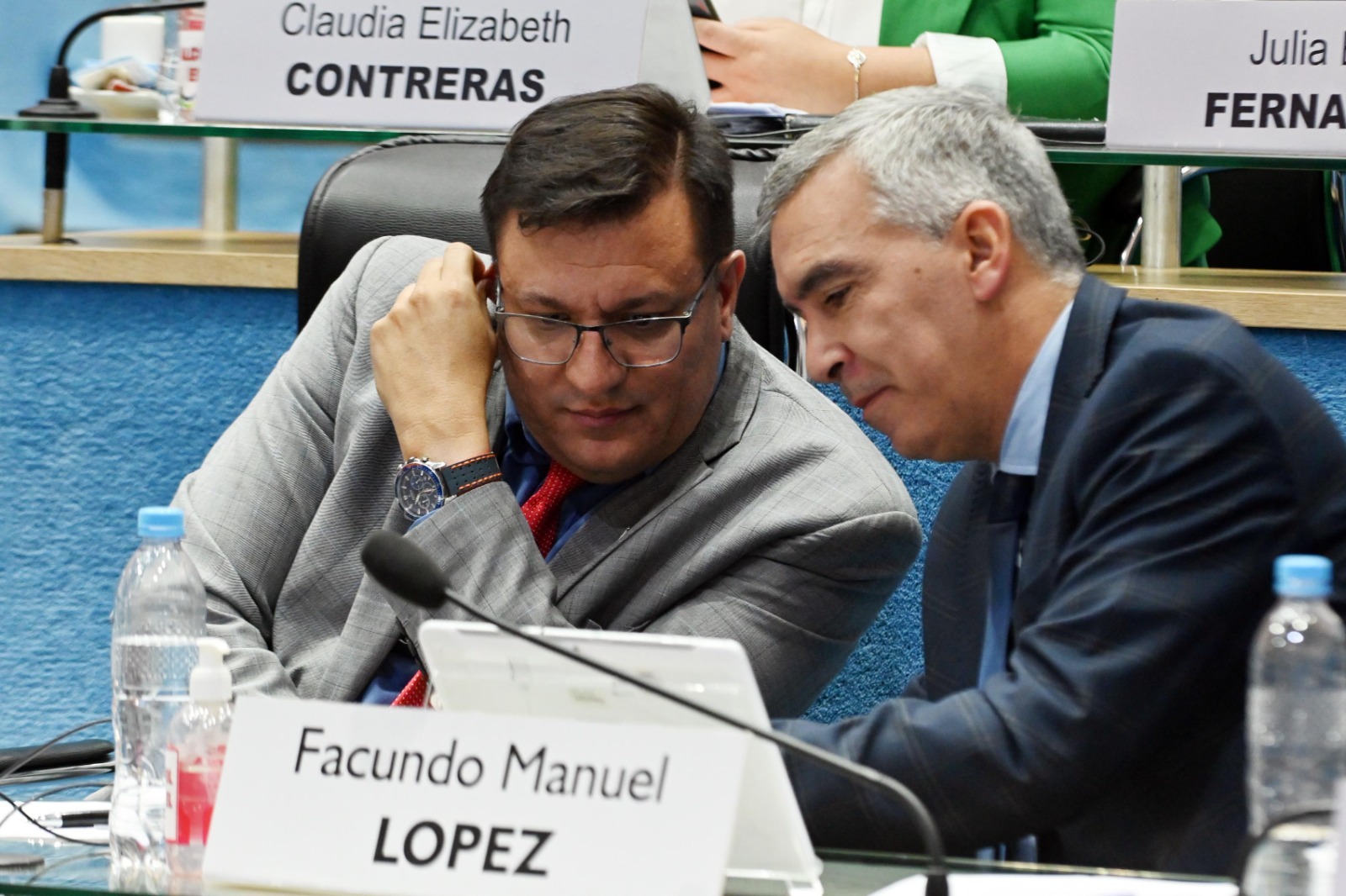 Lucas Pica y Facundo López integran el Consejo de la Magistratura por el bloque oficialista. Archivo