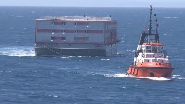 La gigantesca prisión flotante donde Reino Unido retendrá inmigrantes irregulares