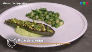 Puré de arvejas, la receta de Daniela, elegida entre las mejores de MasterChef Argentina