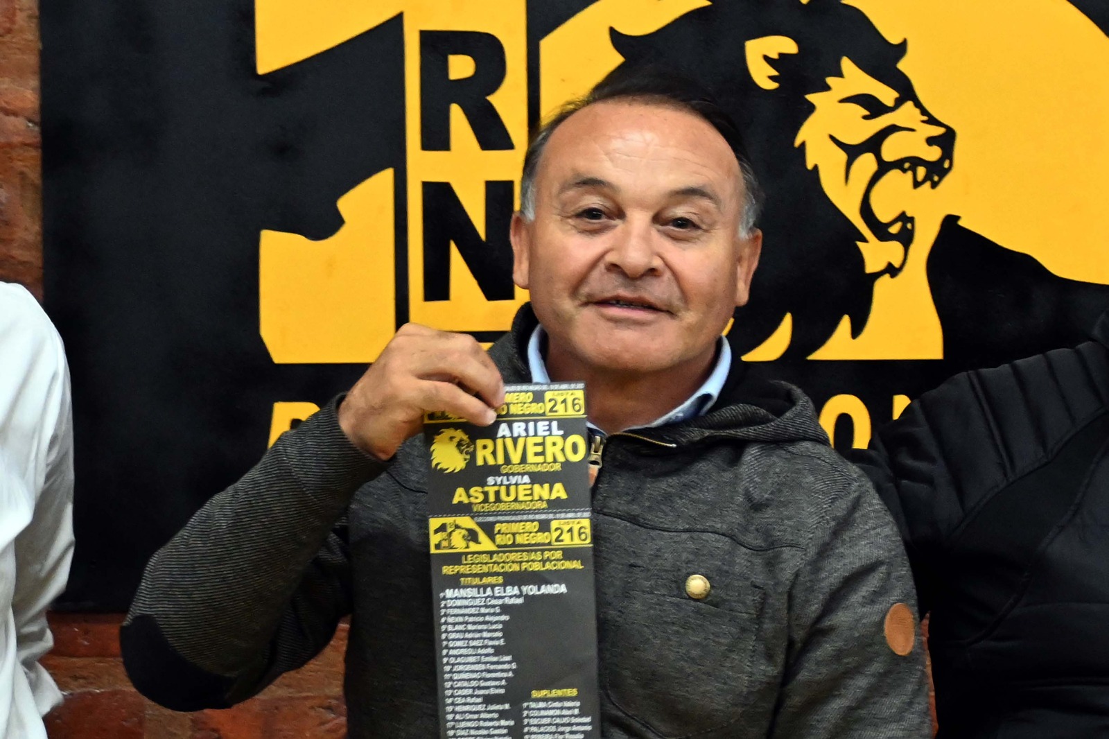  Rivero se había presentado con el partido de Javier Milei en las elecciones. Foto Archivo