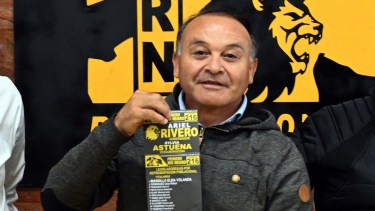  Rivero se había presentado con el partido de Javier Milei en las elecciones. Foto Archivo