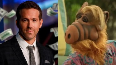 El actor Ryan Reynolds compró los derechos de ALF. 