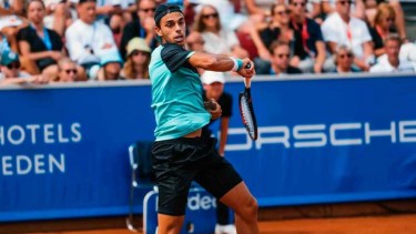 Francisco Cerúndolo se ilusiona con jugar ante el público local en el Argentina Open. Archivo