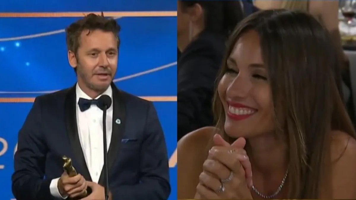 Benjamín Vicuña y Pampita coincidieron en un evento. 