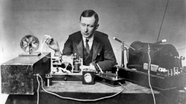 Enrique Susini y su equipo llevaron a cabo la primera transmisión radial masiva el 27 de agosto de 1920. Foto Gentileza.