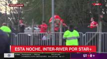 Imagen de Video| Hinchas del Inter intentaron agredir a fanáticos de River en la previa del partido en Brasil