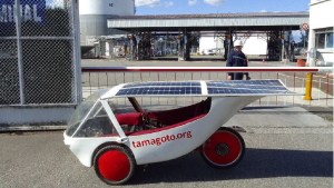 Tamagoto: el vehículo francés superligero que se impulsa con energía solar