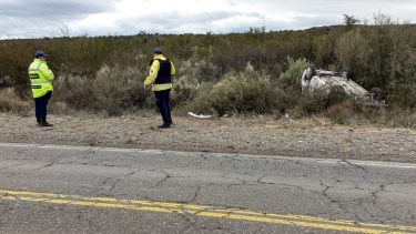 El siniestro ocurrió alrededor de las 15 en la Ruta 151. Foto: Catrielonline.
