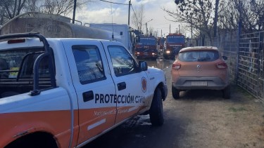 El hecho ocurrió en el barrio Martín Fierro. Foto: Gentileza.