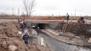 Aseguran que la obra pública de Cipolletti «no se detiene por la crisis»