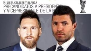 «Partido albiceleste»: furor por las boletas con la cara de Lionel Messi durante las PASO