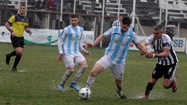 Manolo Berra fue uno de los puntos altos en Cipolletti contra Sol de Mayo. (Foto: Oscar Livera)