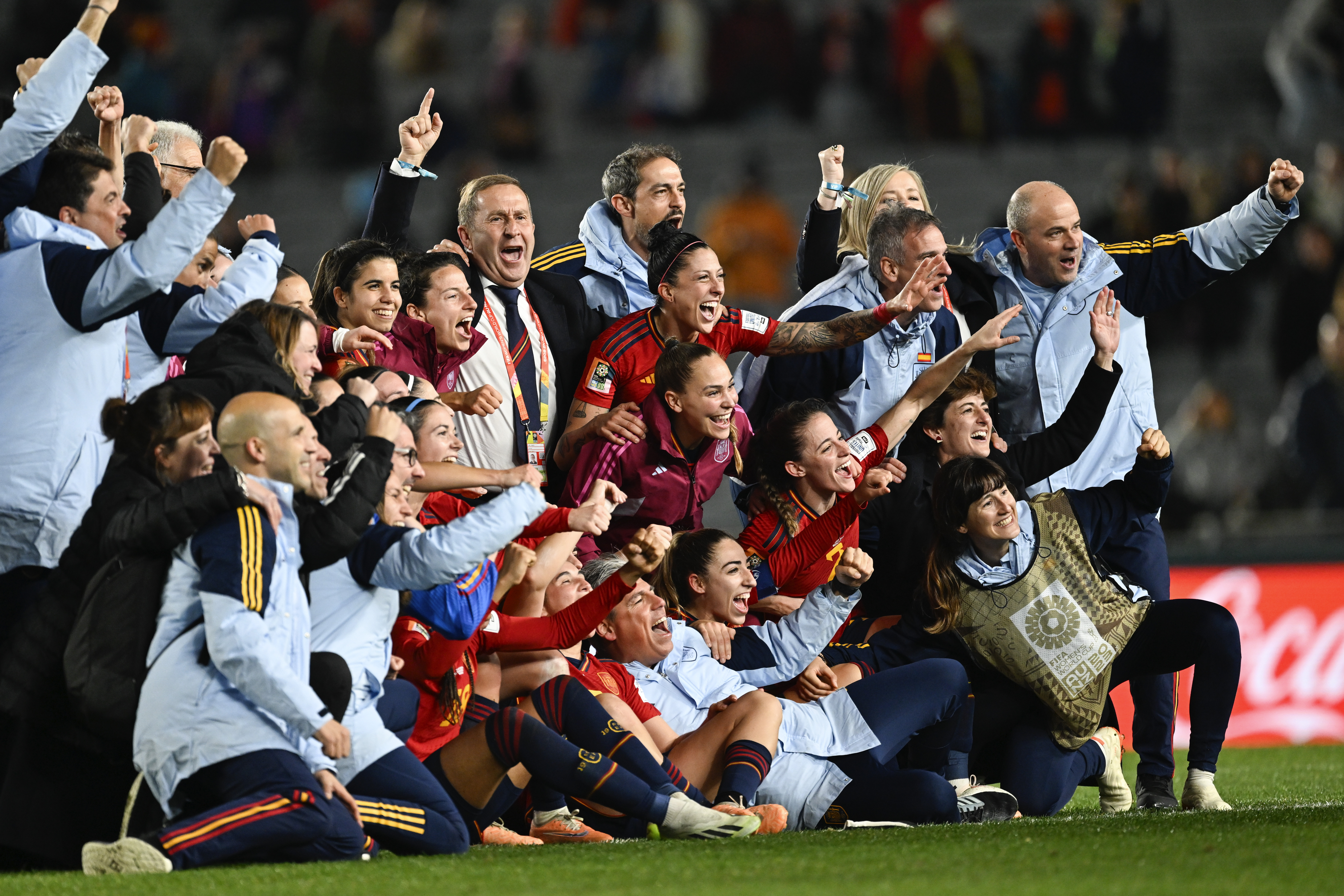 Las españolas jugarán la final del Mundial por primera vez en su historia. (AP/Andrew Cornaga)