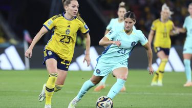 Australia hizo historia en tras quedar cuarta en Mundial por primera vez. (AP Photo/Tertius Pickard)