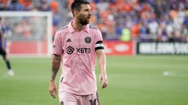 Lionel Messi jugará con el Inter Miami antes de unirse a la selección. (AP Photo/Joshua A. Bickel)