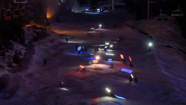 Fiesta de la Nieve: se viene un espectáculo único, la Bajada de Luces en el Cerro Catedral