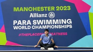 Iñaki Basiloff no pudo subir al podio, pero tendrá revancha en el Mundial de para-natación de Manchester