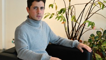 Lihue Bariggi es candidato a intendente del partido vecinal Seamos Futuro. Foto: Chino Leiva