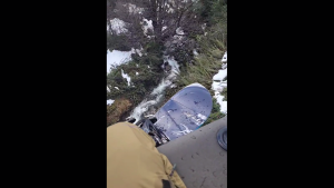 Video| Subió a una aerosilla en el cerro Catedral de Bariloche y temió por su vida: «Casi me doman»
