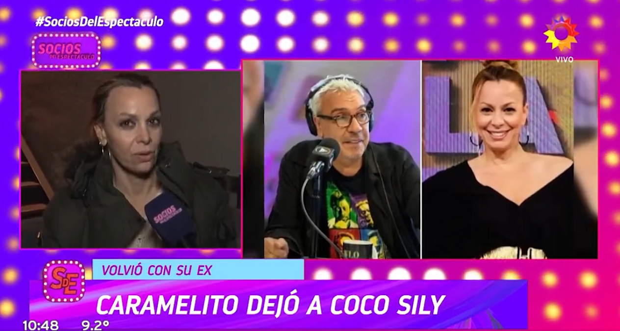 Caramelito Carrizo contó que ella tomó la decisión de abandonar a Coco Sily. 