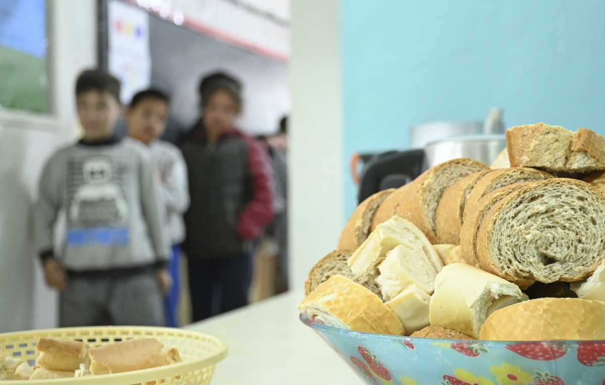 El pan es el insumo principal de refrigerio en las escuelas. Foto: ilustrativa Florencia Salto